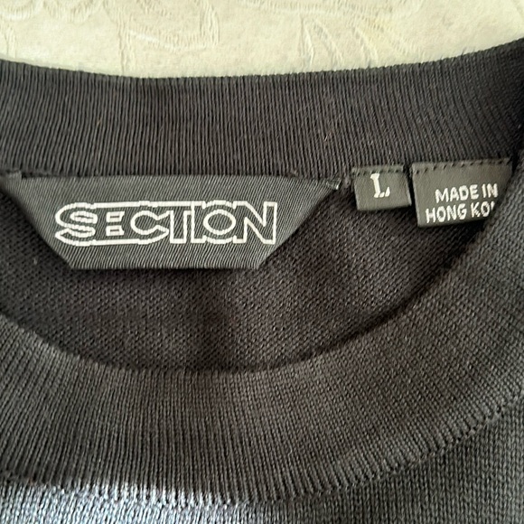 Spyder’s SECTION FINE GAUGE SWEATER - black/red - Picture 7 of 10